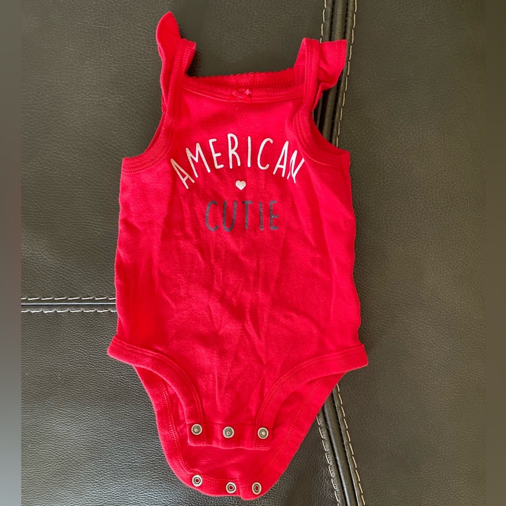 Carters 3m American Cutie Tank Onesie